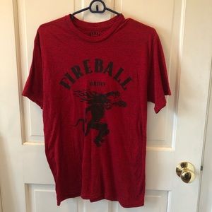 ✨MOVING SALE✨ Red Fireball tee